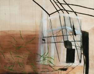 Untitled, 73 x 93 cm, acrylic, pencil on paper, 2006